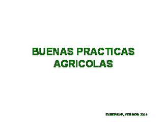 Curso Buenas Prácticas Agrícolas